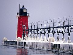 South Haven Pier, Michigan